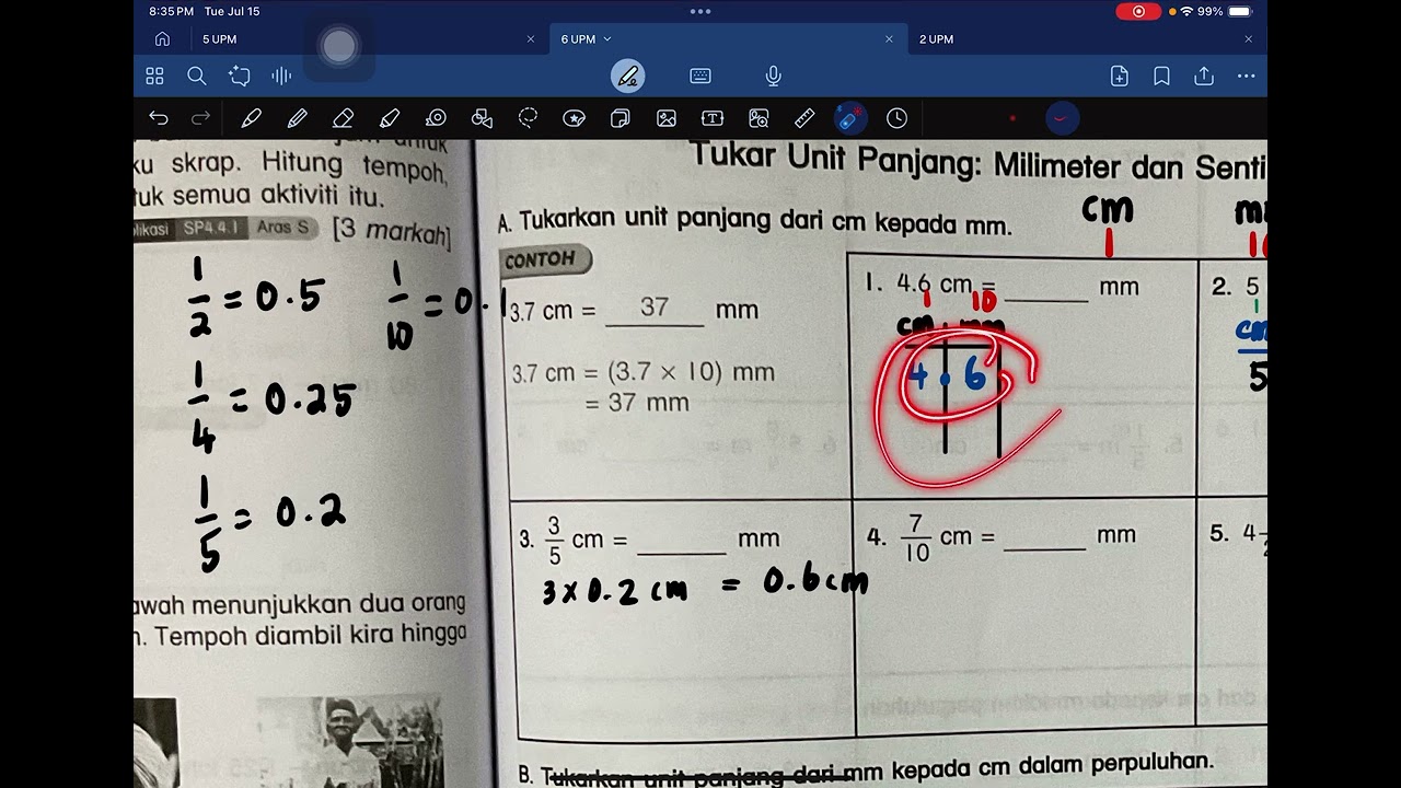 MATEMATIK TAHUN 5 UPM (16/7)