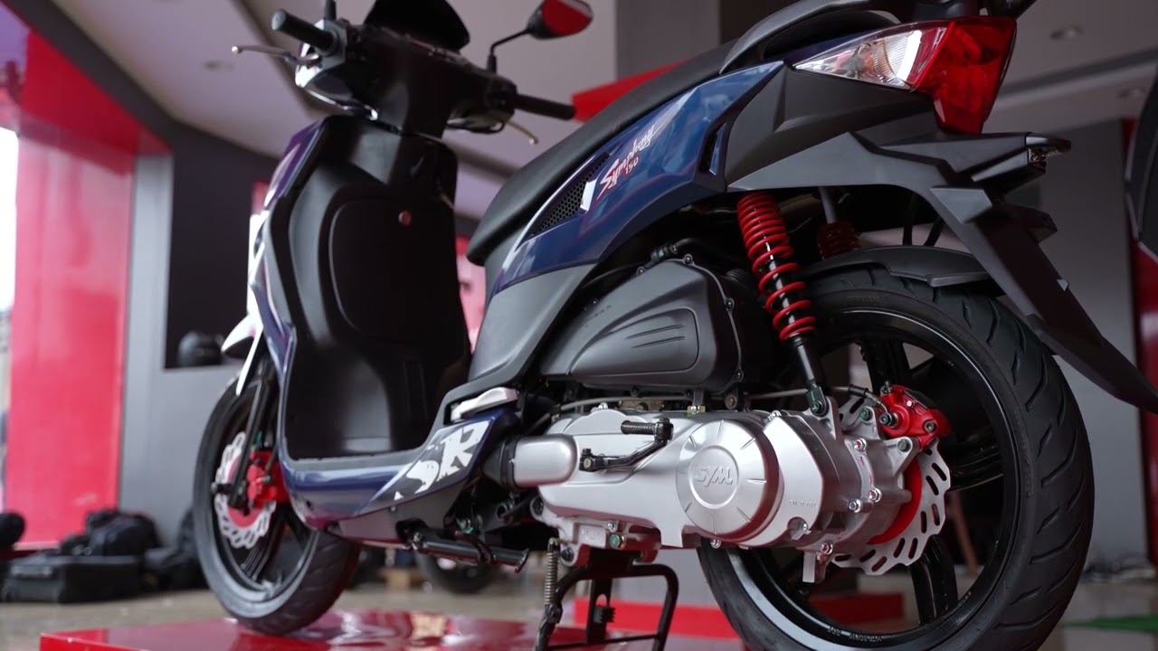 كل اللي محتاج تعرفه عن SYM SR 150 أفضل سكوتر للمبتدئين