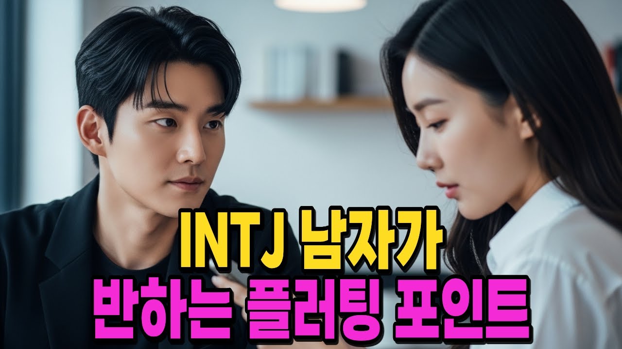 INTJ 남자가 반하는 플러팅 포인트 / 티 안 내도 속으로 확 흔들리는 순간