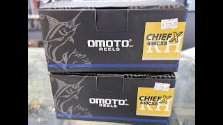 How To Set Up Your Reel For Fishing. Omoto Chief 630 Cxs