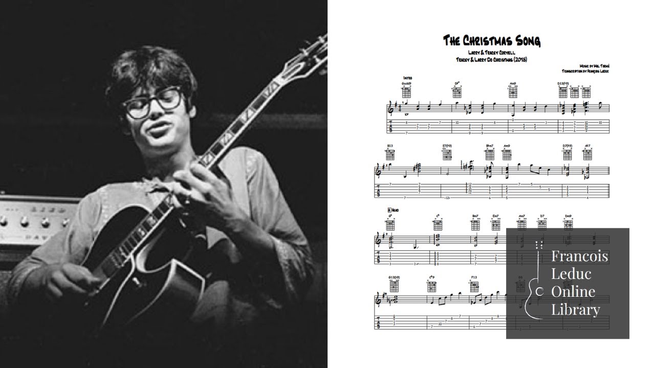 The Christmas Song - Larry & Tracey Coryell (Transcription) - YouTube