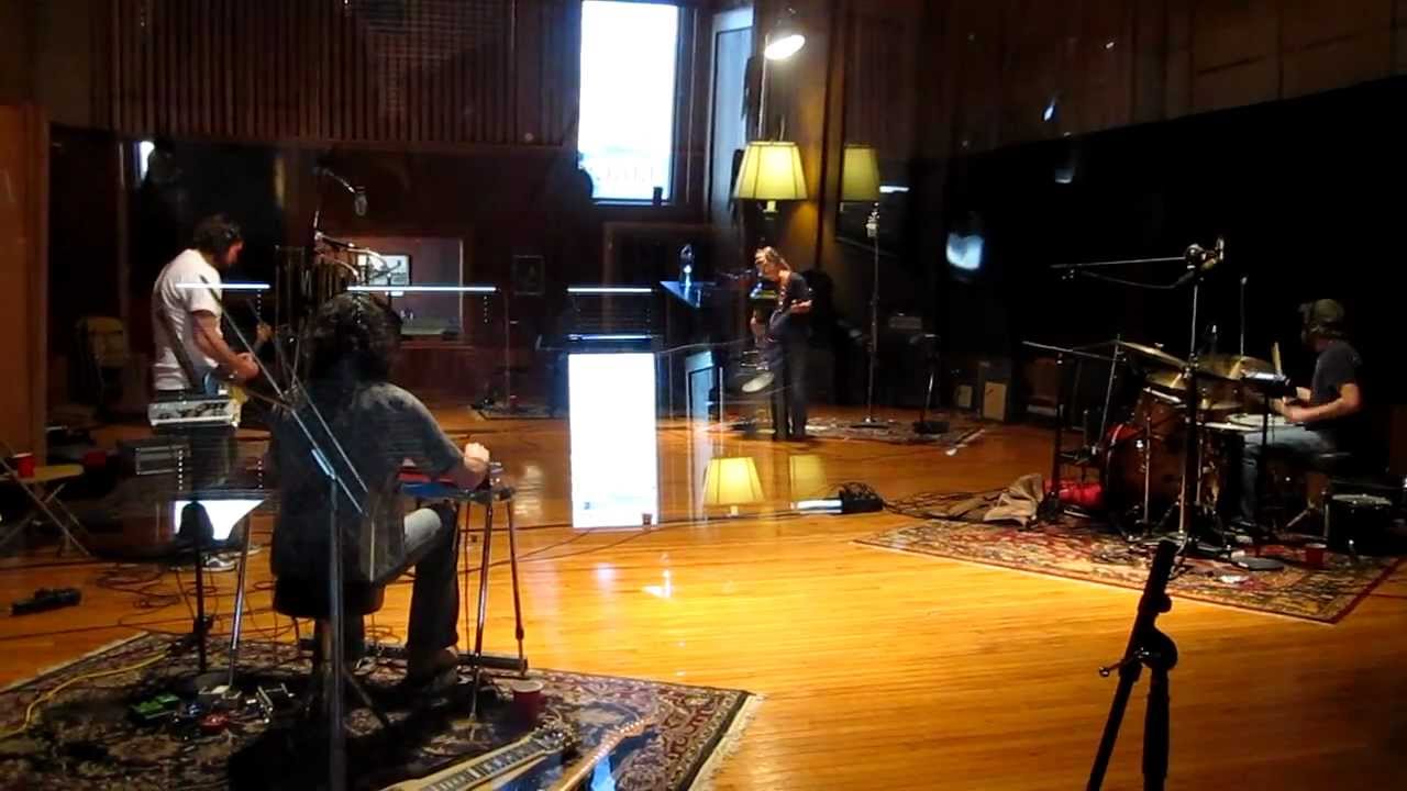 Dustin Pittsley Band recording for New Tulsa Sound Vol. 2 Church