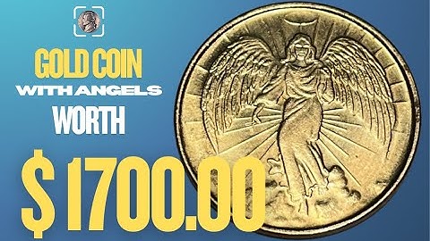Gold Coin With Angels On Both Sides Worth $1700.00 - CoinValueChecker Coin Identifier App