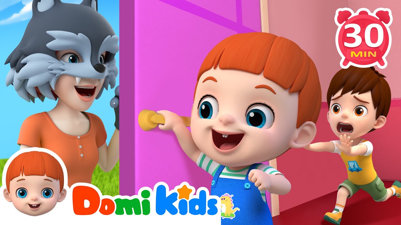 陌生人敲門我不開🚪🚫 + 更多兒歌🎵 | 安全兒歌 | 連續播放▶️ | 人氣兒歌✨ | TOP兒歌🏆 | 寶貝多米