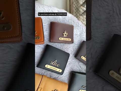 customised wallet with