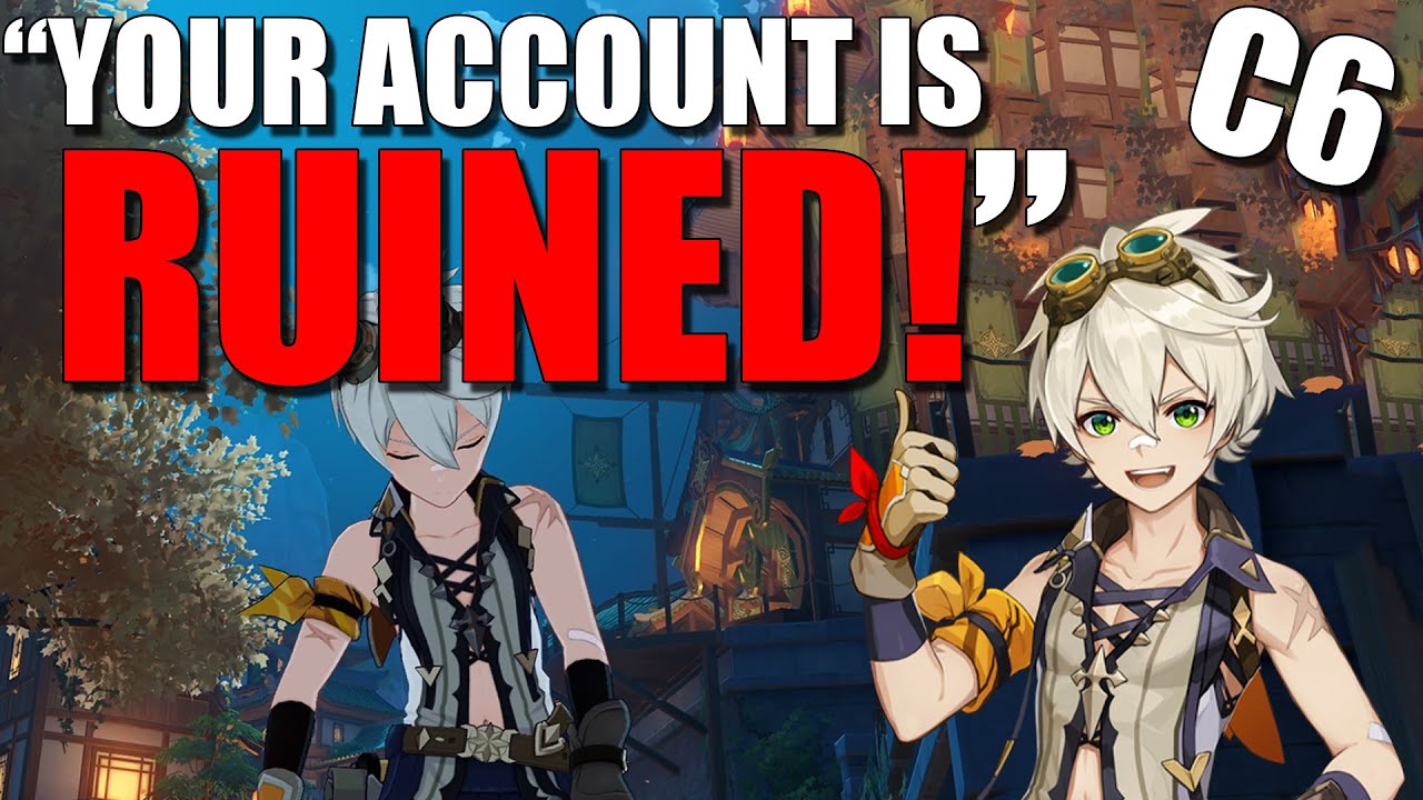 "your account is ruined" (genshin impact) - YouTube