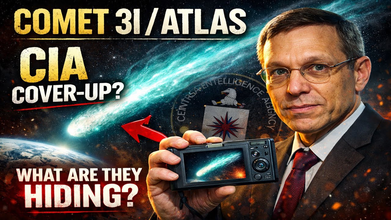 Comet 3I/ATLAS — What the CIA Isn’t Saying and Why - I Took a PICTURE with Avi Loeb