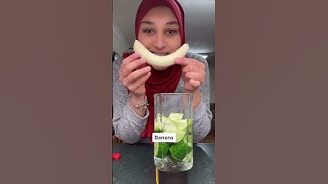 GREEN SMOOTHIE RECIPE FOR HEALTHY & WEIGHT LOSS | Easy & Healthy Breakfast Ideas!