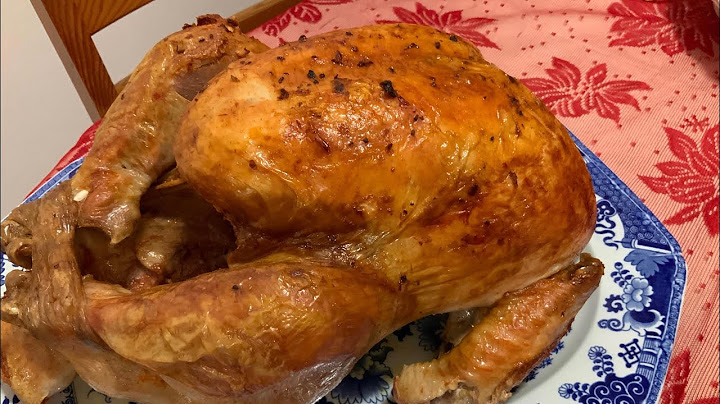 How I season my Turkey