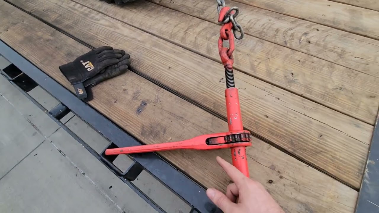 Как использовать цепь и скрепляющие устройства, объяснение предельной рабочей нагрузки и математи...