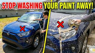These Car Cleaning Mistakes Are Destroying Your Car Paint 😱❌