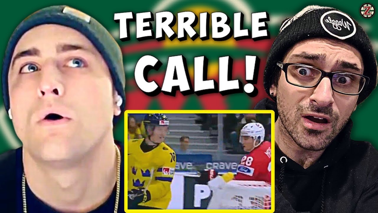 WORST CALL in HOCKEY HISTORY! Horrendous Penalty Call! IIHF has the ...