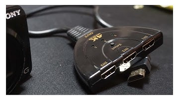 HDMI Switch 4K 3 Port HDMI Switch | Unboxing and review