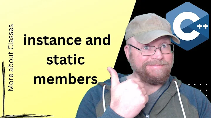 C++ classes: static and instance class member variables and functions [1]
