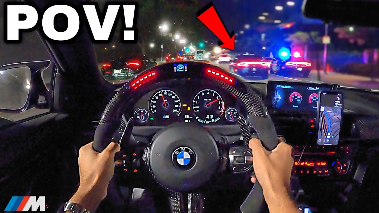 You Drive A Straight Piped BMW M4 F82 To ILLEGAL SUPERCAR MEET [LOUD