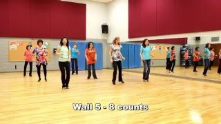Fishing Wishing Kissing - Line Dance (Dance & Teach in English & 中文)
