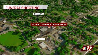 Burlington police respond to shooting outside funeral home, led to chase and multiple arrests