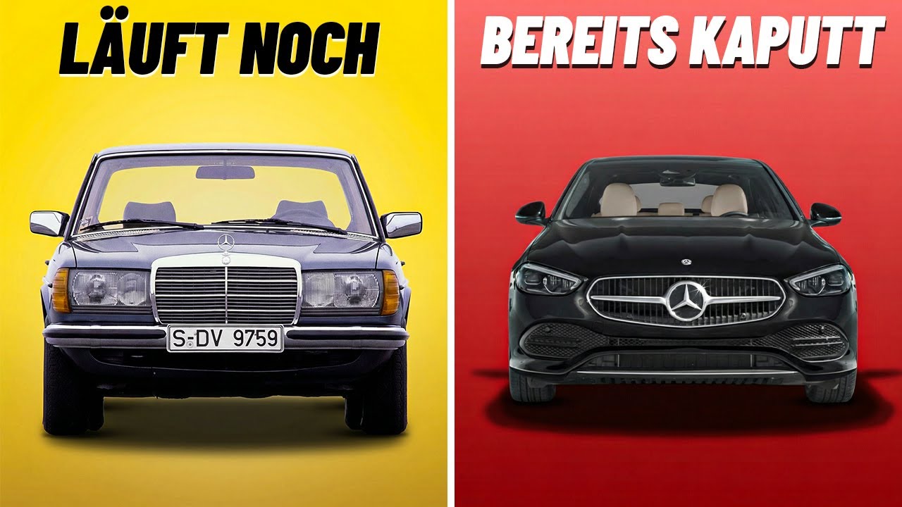 Warum AUTOS NICHT MEHR 20 JAHRE Halten Wie Früher?