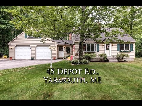 45 Depot Rd., Yarmouth, ME home video tour