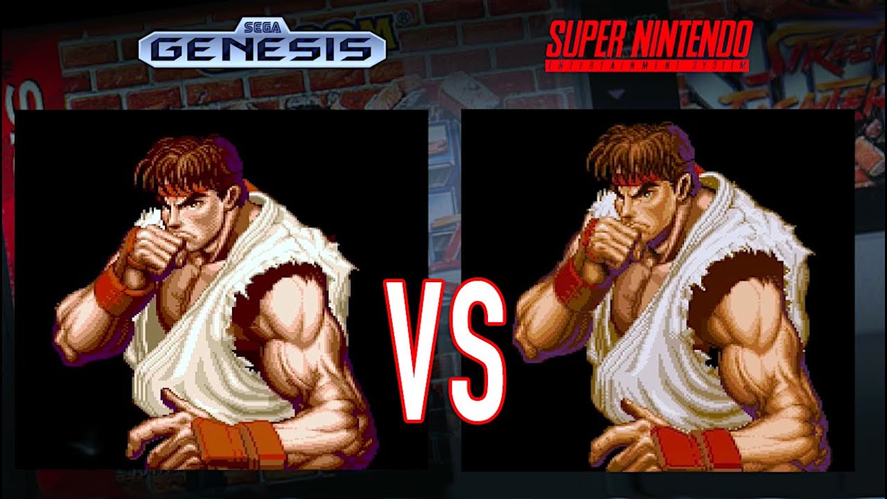 Super Street Fighter II Comparativo GENESIS MEGADRIVE - SUPER NINTENDO -  YouTube