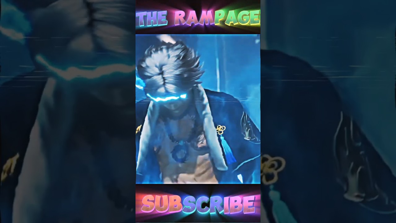 Rampage the Mythos Four attitude and troll face🥶🥵 