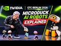 Jensen Huang Reveals Microduck Robots at GTC Berlin 2026 Explained