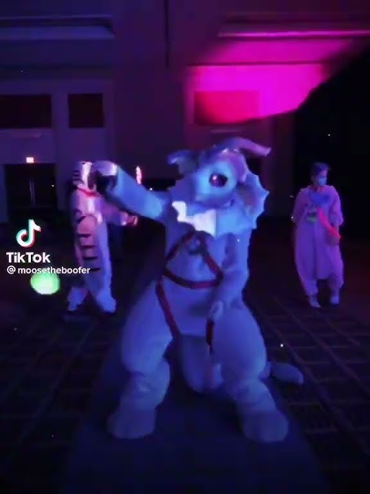 Vaporeon use ..ball ??? #furry #midwestfurfest #mff #furryrave #pokemonfursuit #vaporeon #furrydance