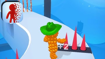 Pixel Rush Game 🤴💎👑All Levels Gameplay Android IOS Walkthrough New Update DFM4EO