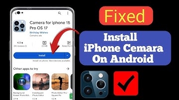 How to install iPhone 16 camera app on Android. for free on Google Play store.