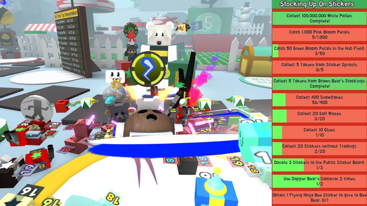 How to do Bee Bears 13-14 Quests