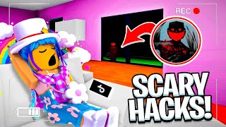 NEVER TEST THESE SCARY TIKTOK HACKS in Brookhaven at 3AM! 