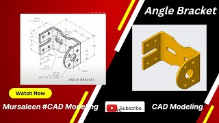 How to  | Design a  Angle Bracket |  in  |   Creo Parametric