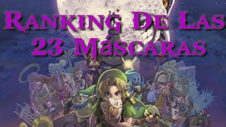Ranking - Máscaras de Zelda Majoras Mask