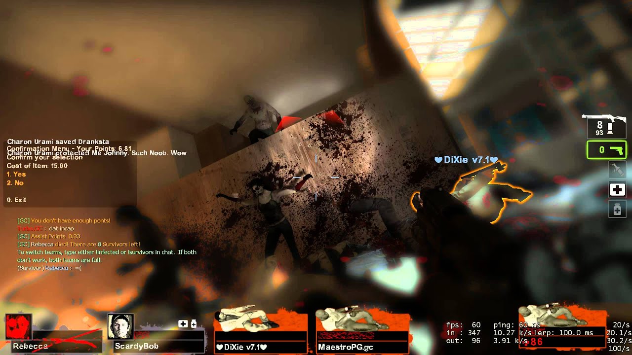L4D2 on gcftw.com 10v10 servers