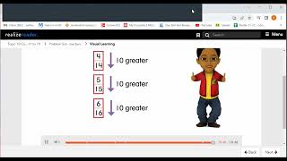 Kindergarten Math Lesson 10-7  "Look For and Use Structure"
