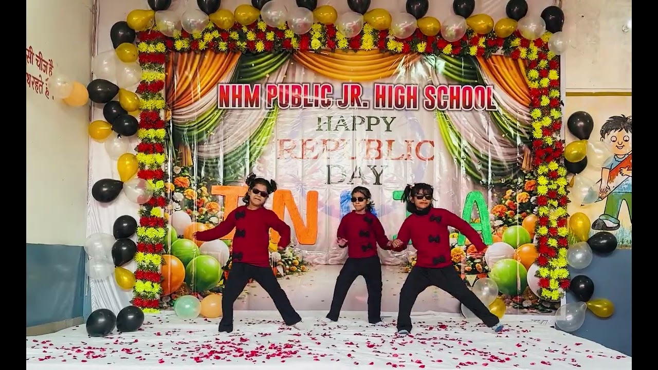 Bollywood Mashup Dance | By Anha Uzma Shifaat on Republic Day | NHM PUBLIC SCHOOL | 26 January 2026