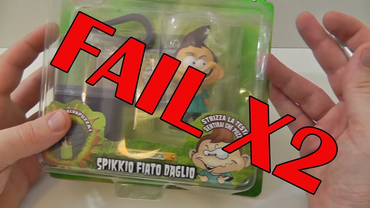 [FAIL] WTF TOY #2 PUZZONES - SPIKKIO FIATO D'AGLIO - IL RITORNO DEL FAIL