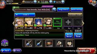 The​ Alchemist​ ​Code​: Two Sword​s, Two​ Will​(Ex)​ Auto​ clear​ all​ mission​ /whale​ unit