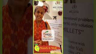 Close Encounters with the Millet Man of India Dr Khadar Vali @ FICCI Flo Coimbatore Event