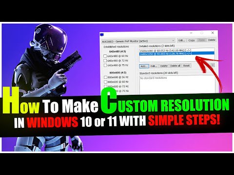 🔧Make Your Custom Resolution in Windows 10 or 11 in Simple Steps!