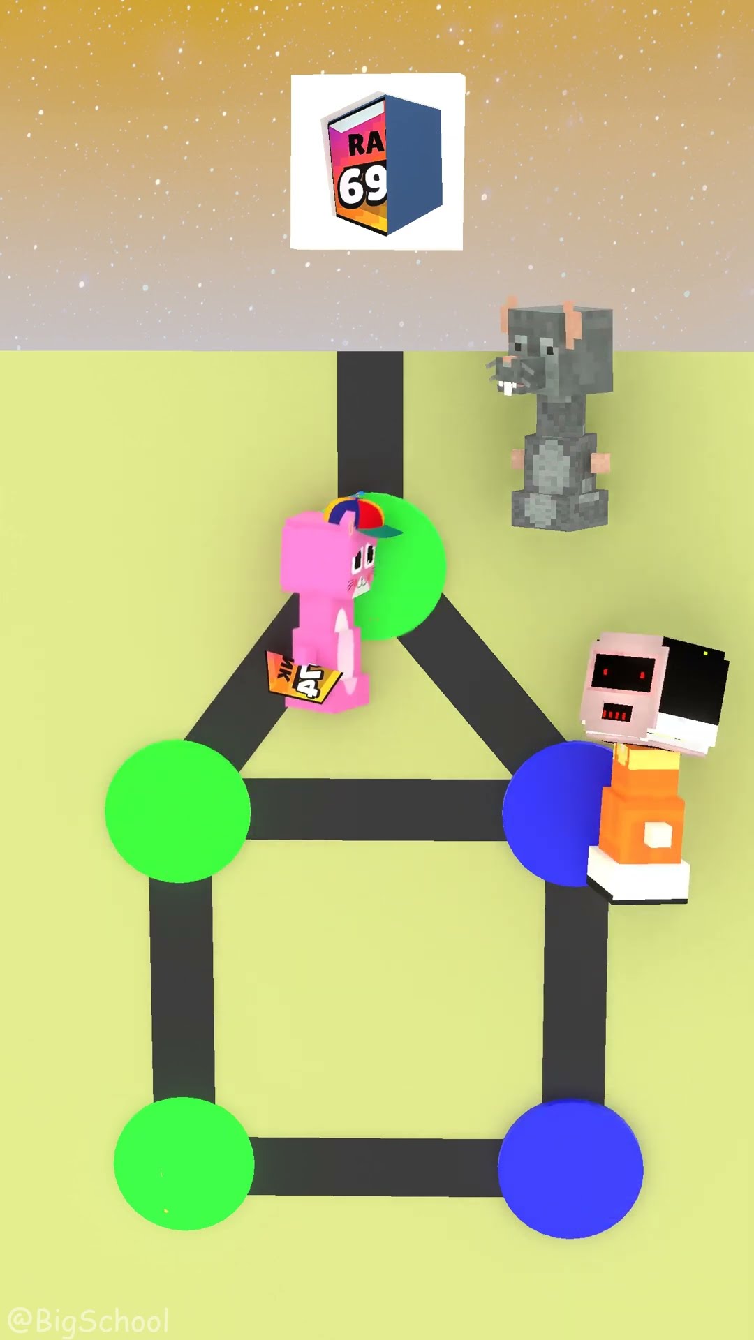 Rat Dance and Lollipop Cat help Thanos regain his rank 6974! ?