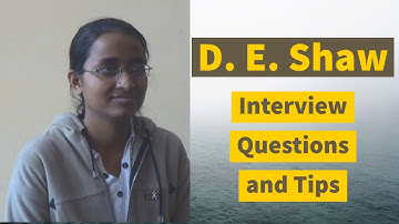 D.E Shaw & Co. Interview Questions and Tips