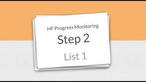 HF Step 2 List 1