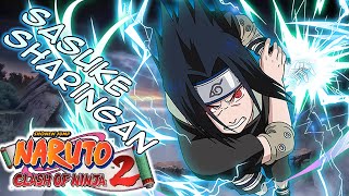 Naruto clash of ninja 2 Sasuke Sharingan Time Attack 60fps