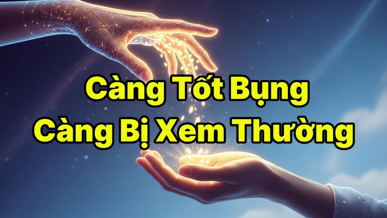 Vì sao càng tốt bụng bạn càng bị xem nhẹ? Sự thật ai cũng né tránh | Bừng Sáng Lên365