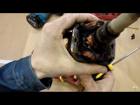 Ремонт электротриммера калибр своими руками
