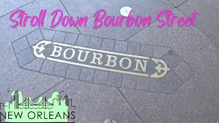Exploring New Orleans: Daytime Stroll Down Bourbon Street | TGIF365 #bourbonstreet #neworleans