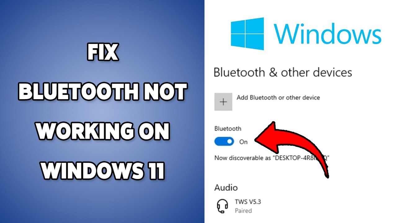 How To Fix Bluetooth Not Working On Windows 11 | Troubleshoot Bluetooth ...