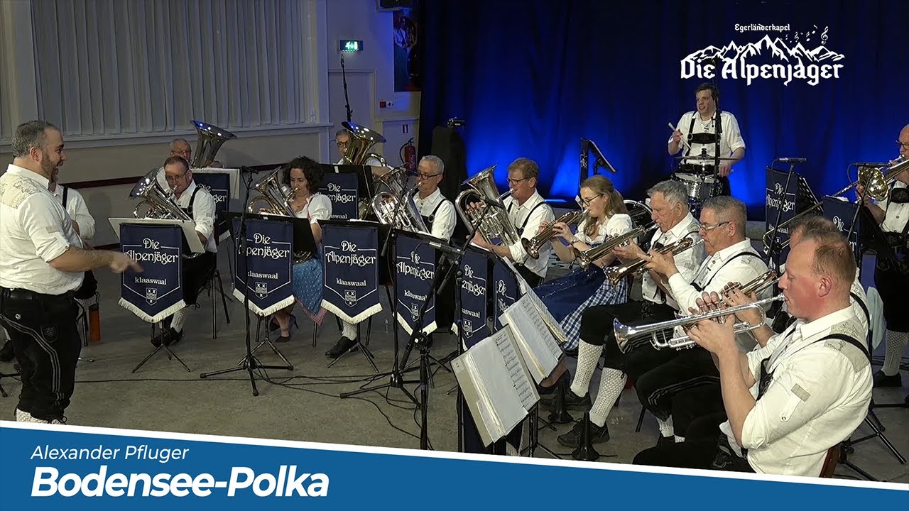 Bodensee-Polka (Polka) 🎵 | Egerländerkapel Die Alpenjäger