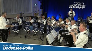 Video thumbnail of "Bodensee-Polka (Polka) 🎵 | Egerländerkapel Die Alpenjäger"